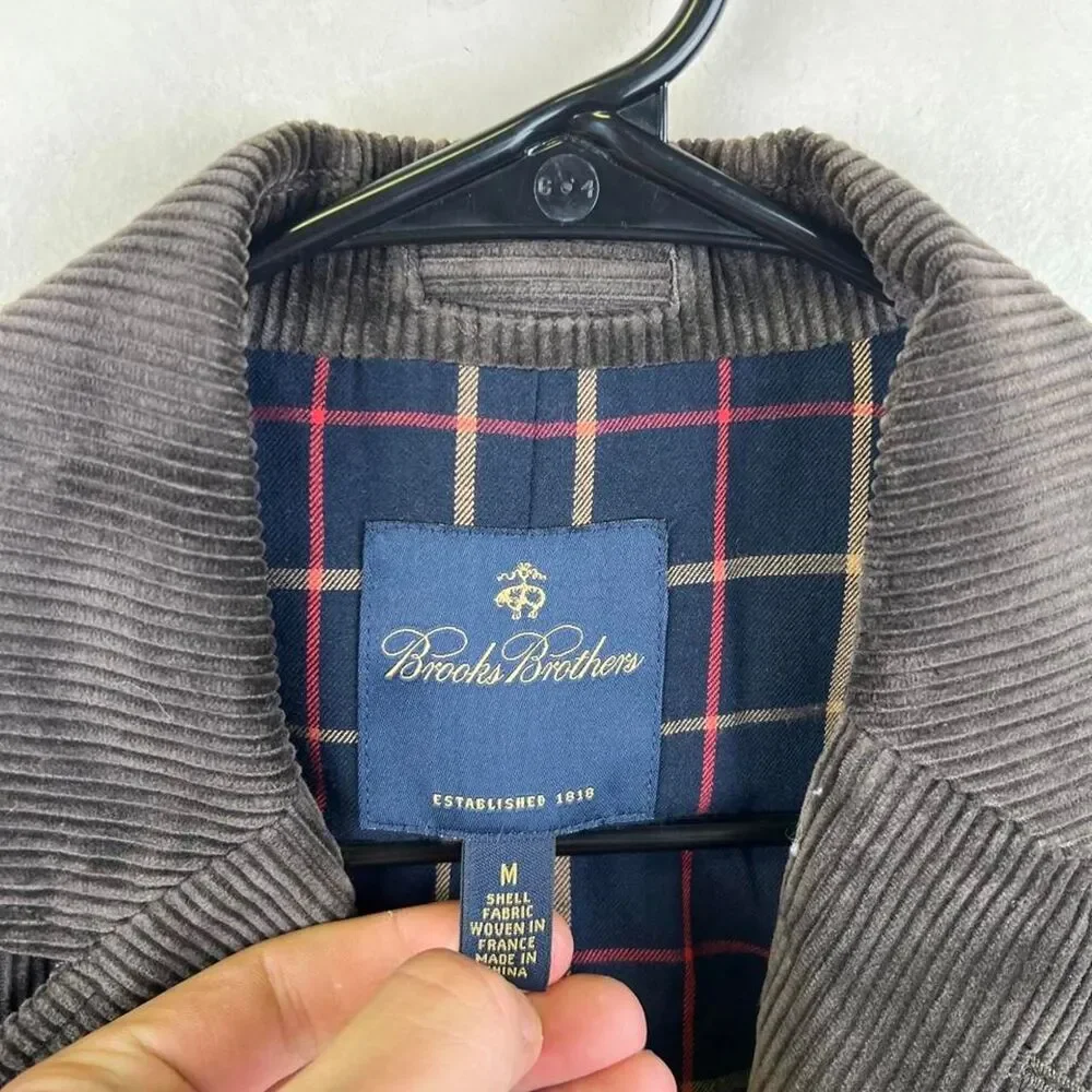 Brooks Brothers Brown Corduroy Blazer Size M